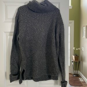 Simply Vera by Vera Wang Dark Grey Turtleneck Sweater. XL